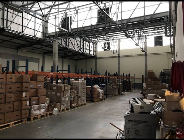 824M² FACTORY TO LET IN AIRPORT INDUSTRIA